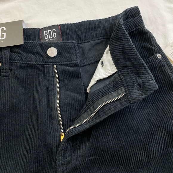 Urban Outfitters Black Corduroy Mom High-rise Pants - Picture 8 of 14